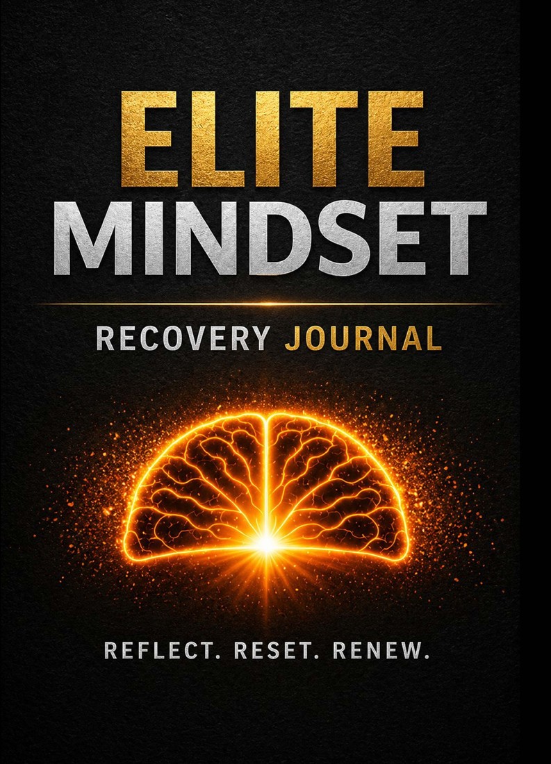 Elite Mindset Recovery Journal — Reflect. Reset. Renew. by Troy Dircks